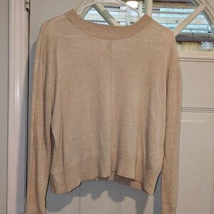 Club Monaco Beige Lightweight Knit Sweater – Size Small